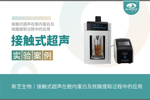 接觸式超聲在胞內(nèi)蛋白及核酸提取過程中的應用